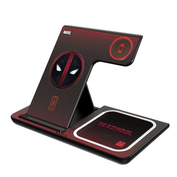 Marvel Deadpool Grid 3 in 1 Charging Station