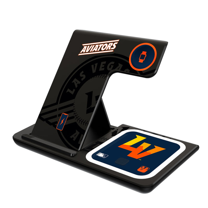 Las Vegas Aviators Monocolor Tilt 3 in 1 Charging Station