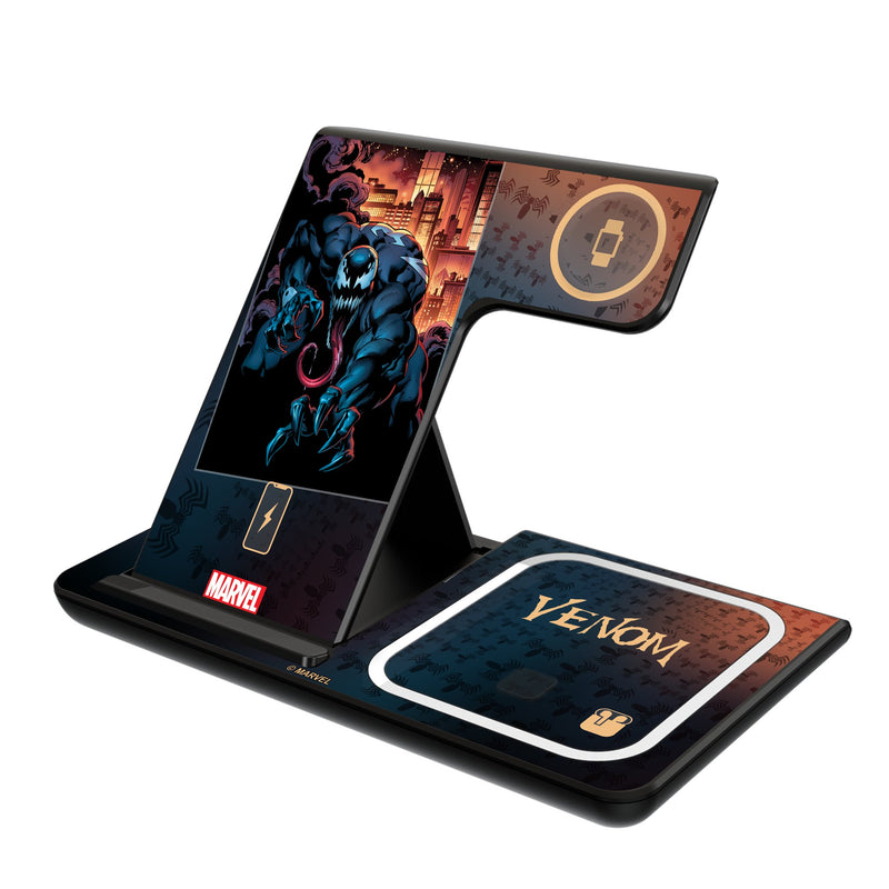 Marvel Venom Cover Art 3 in 1 Charging Station