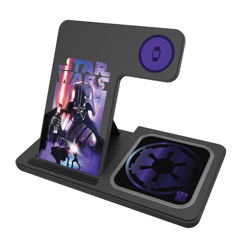 Star Wars Darth Vader Portrait Collage 3 in 1 Charging Station