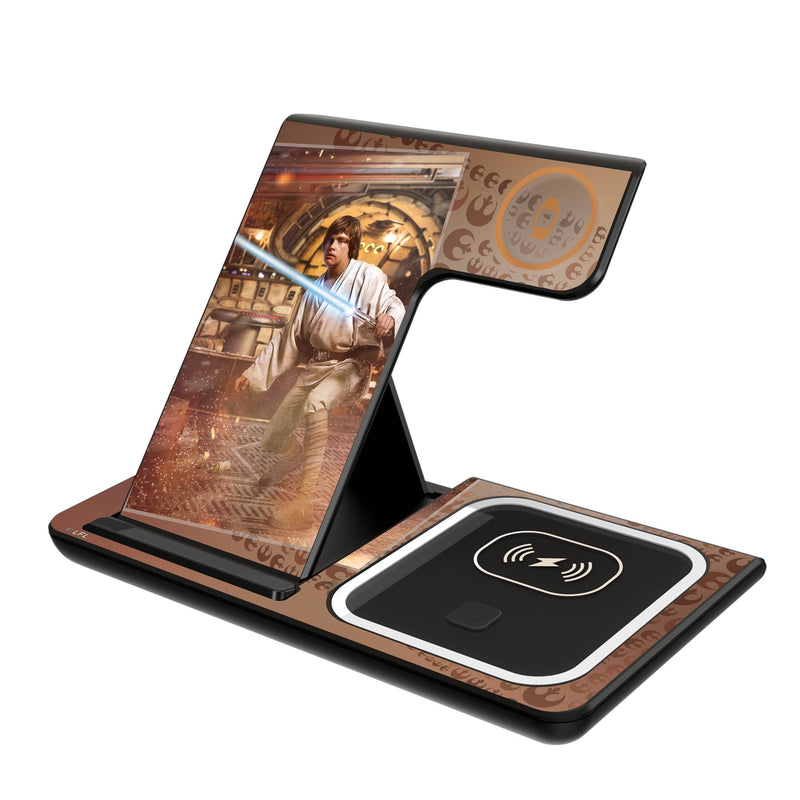 Star Wars Luke Skywalker Portrait 3 in 1 Charging Station