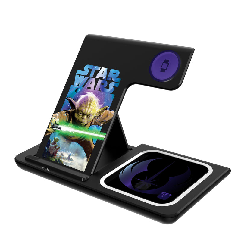 Star Wars Yoda Portrait Collage 3 in 1 Charging Station