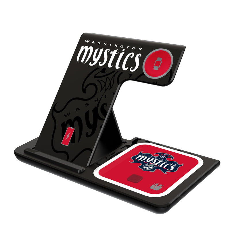 Washington Mystics Monocolor Tilt 3 in 1 Charging Station