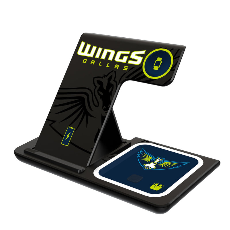 Dallas Wings Monocolor Tilt 3 in 1 Charging Station