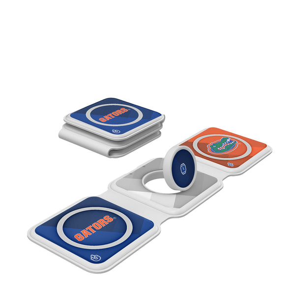 University of Florida Gators Color Block Foldable 3 in 1 Charger