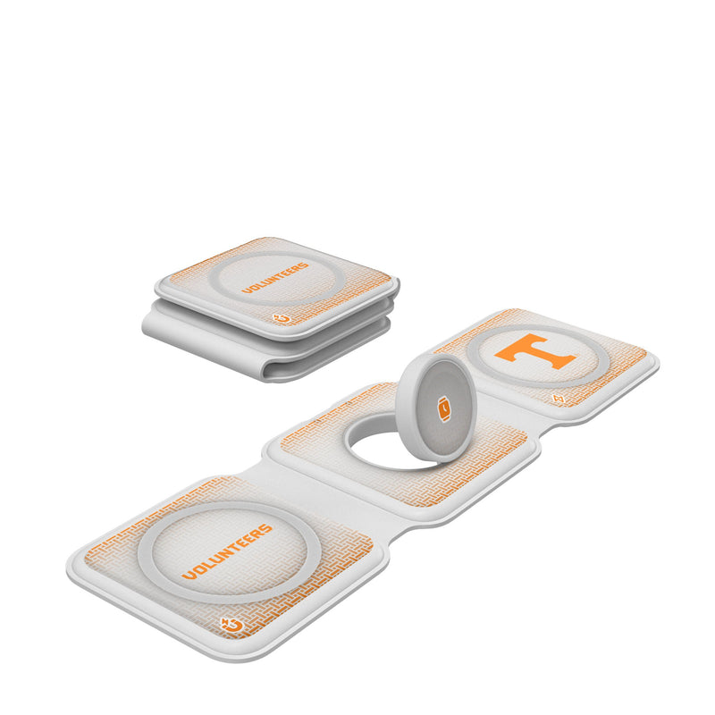 University of Tennessee Volunteers Linen Foldable 3 in 1 Charger