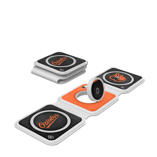 Baltimore Orioles Hatch Foldable 3 in 1 Charger