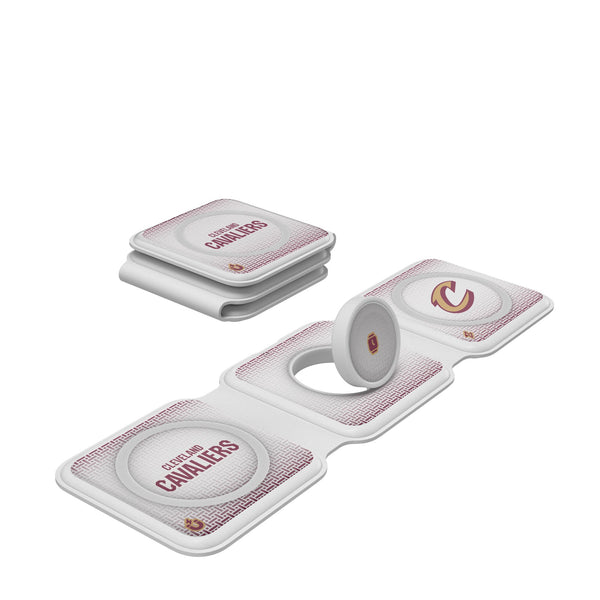 Cleveland Cavaliers Linen Foldable 3 in 1 Charger