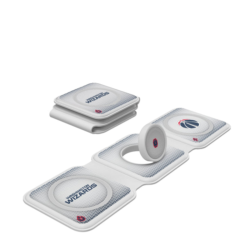 Washington Wizards Linen Foldable 3 in 1 Charger