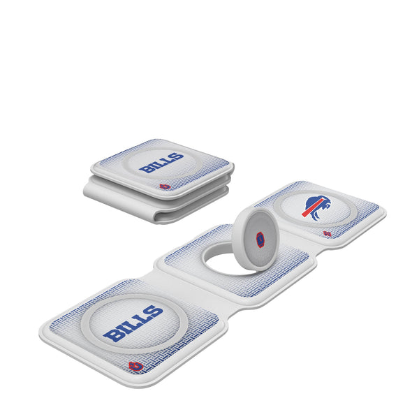 Buffalo Bills Linen Foldable 3 in 1 Charger