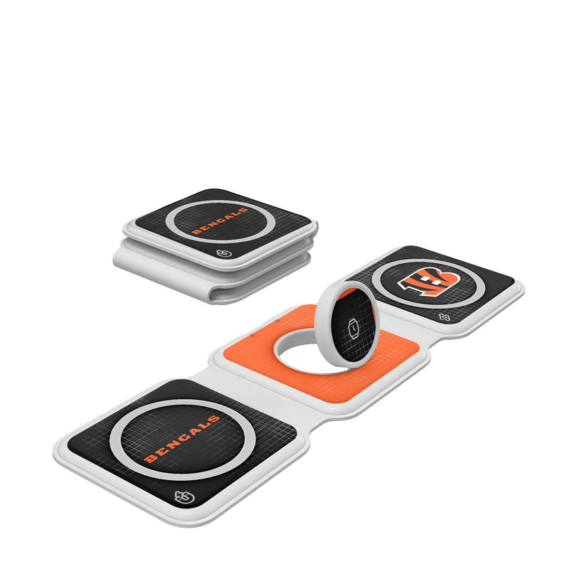 Cincinnati Bengals Hatch Foldable 3 in 1 Charger