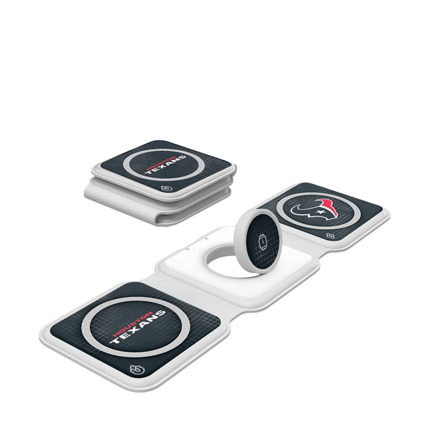 Houston Texans Hatch Foldable 3 in 1 Charger