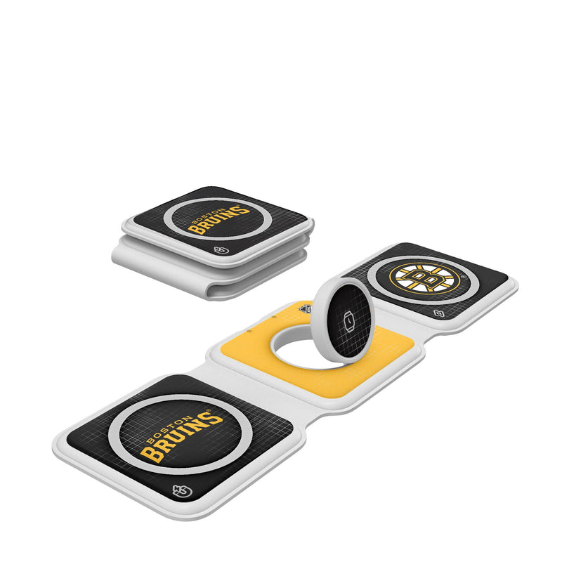 Boston Bruins Hatch Foldable 3 in 1 Charger