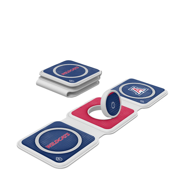 University of Arizona Wildcats Hatch Foldable 3 in 1 Charger