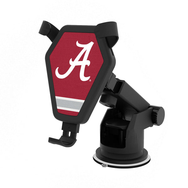 University of Alabama Crimson Tide Script A Stripe Wireless Car Charger