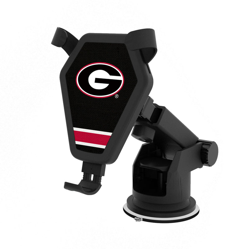 University of Georgia Bulldogs Stripe Wireless Car Charger