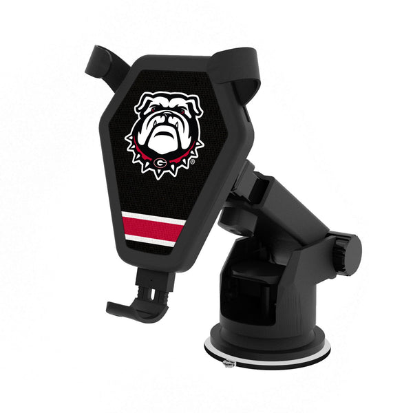 University of Georgia Bulldogs Uga Stripe Wireless Car Charger