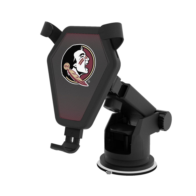 Florida State University Seminoles Linen Wireless Car Charger