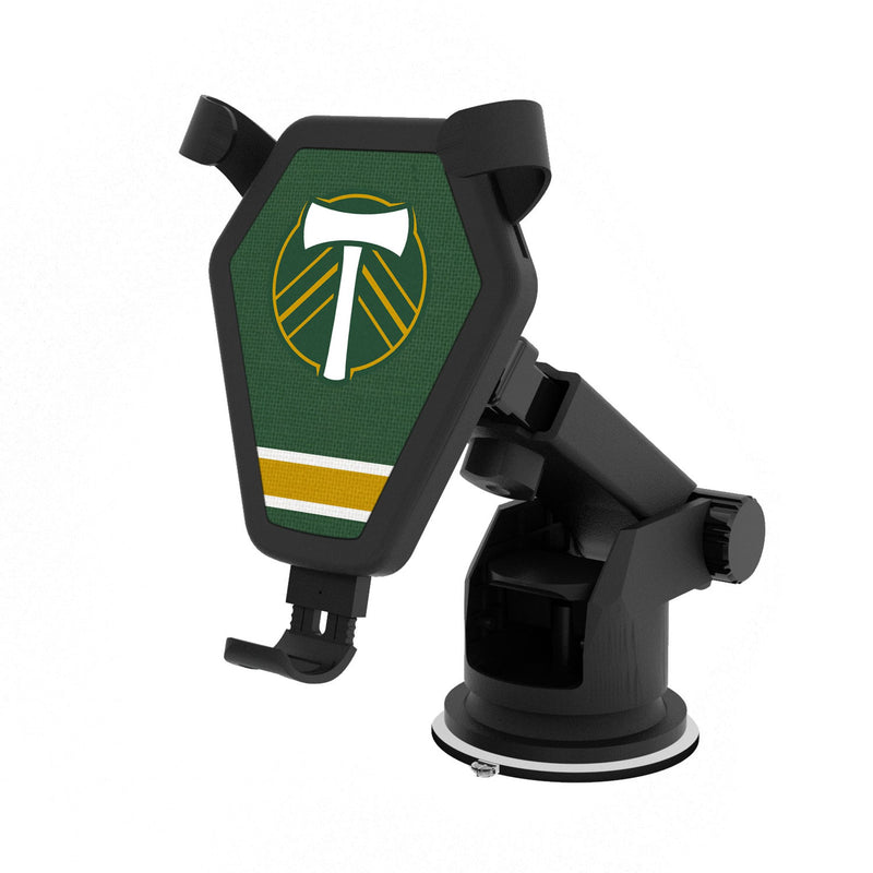 Portland Timbers   Stripe Wireless Car Charger