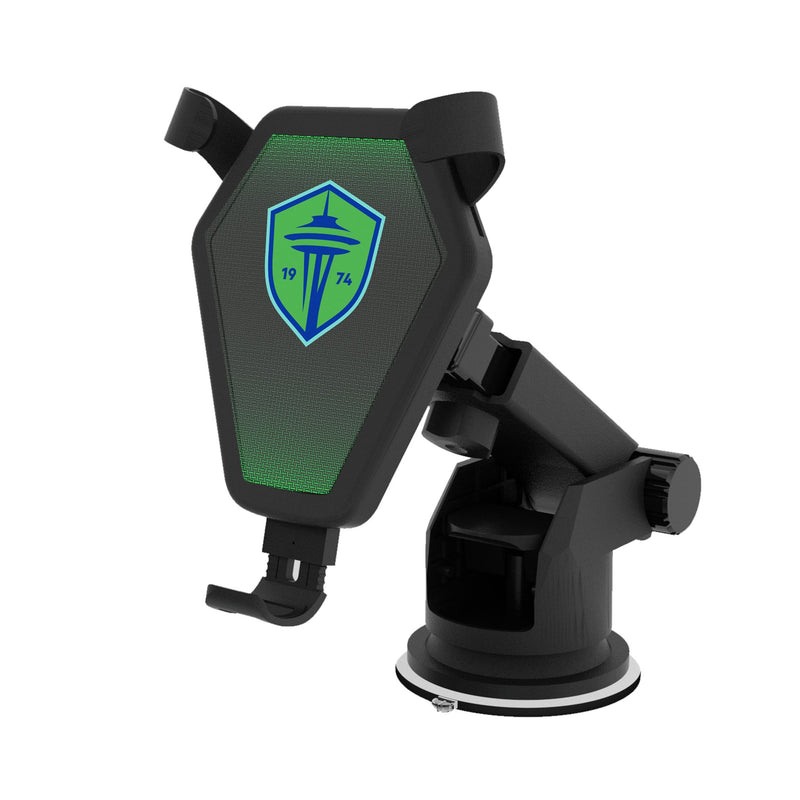 Seattle Sounders FC   Linen Wireless Car Charger