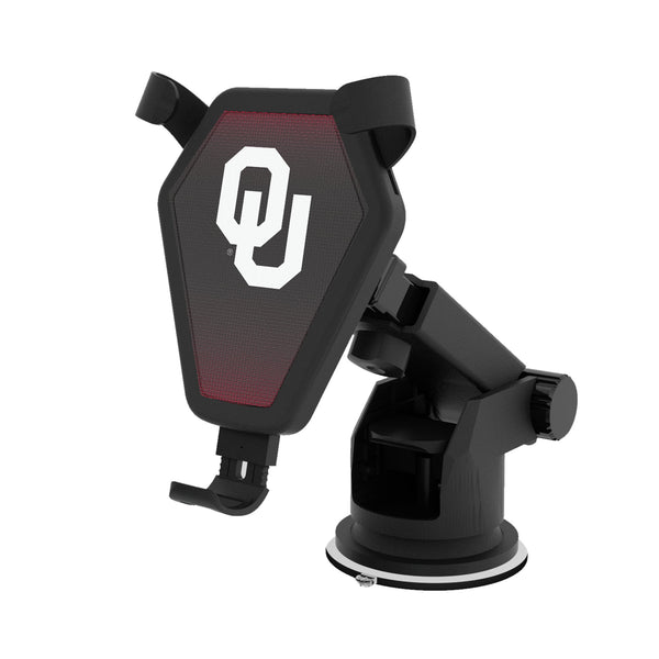 University of Oklahoma Sooners Linen Wireless Car Charger