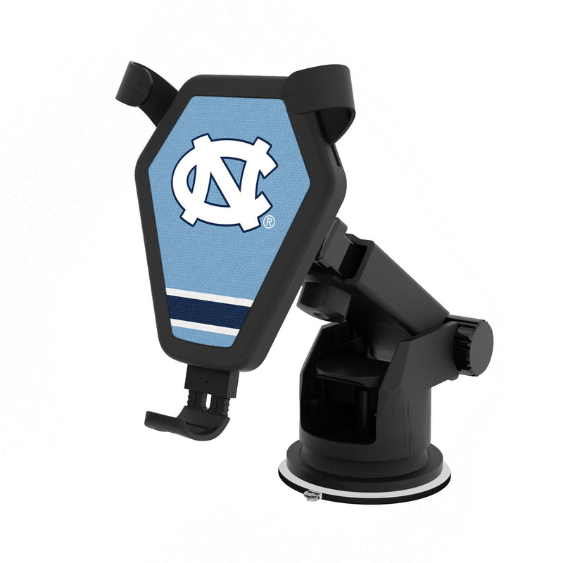 University of North Carolina Tar Heels Stripe Wireless Car Charger