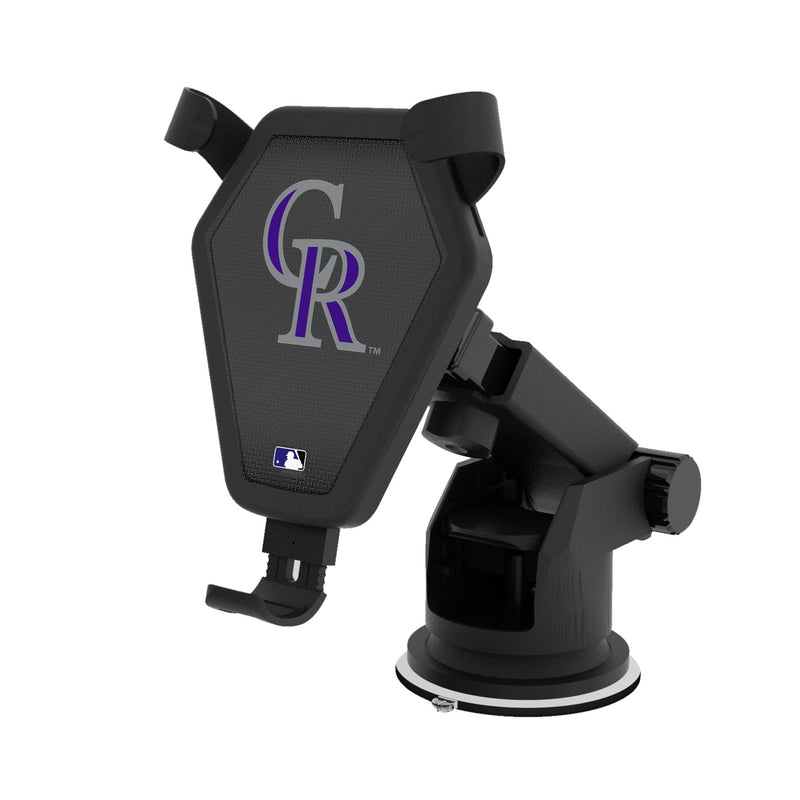 Colorado Rockies Linen Wireless Car Charger