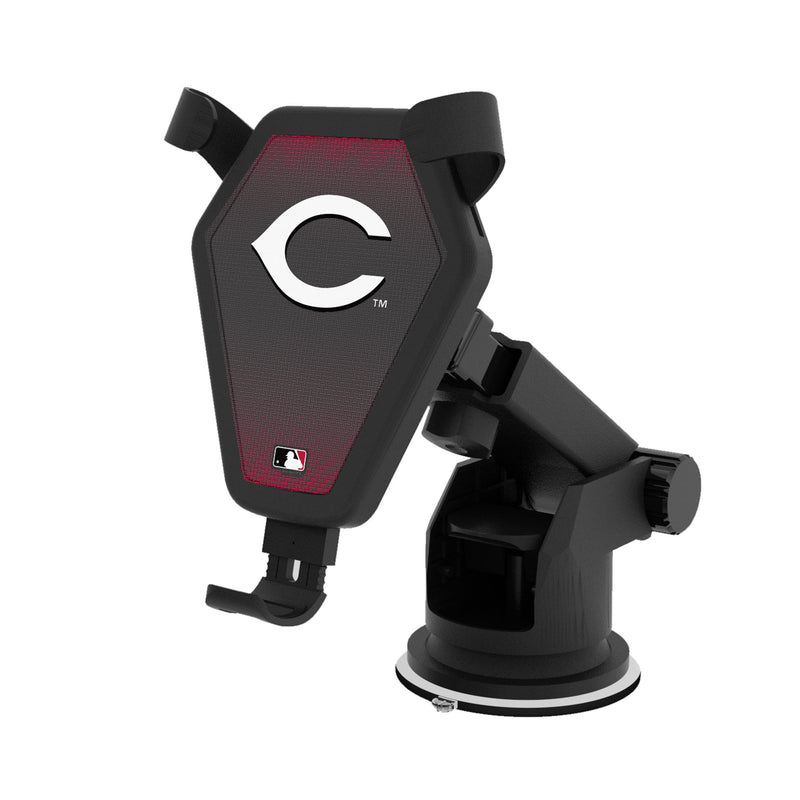 Cincinnati Reds Linen Wireless Car Charger