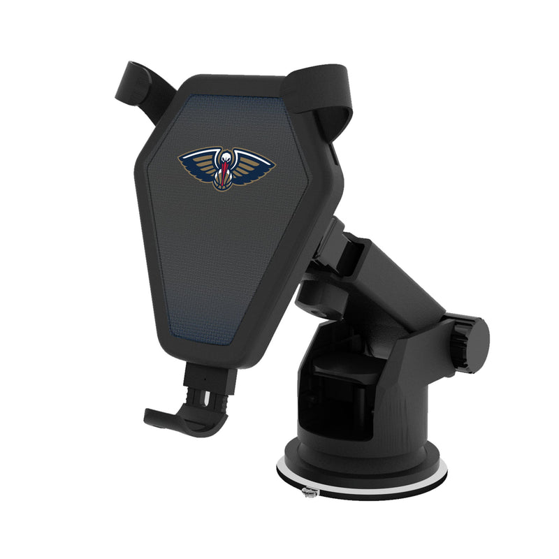 New Orleans Pelicans Linen Wireless Car Charger