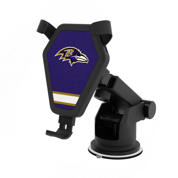 Baltimore Ravens Stripe Wireless Car Charger