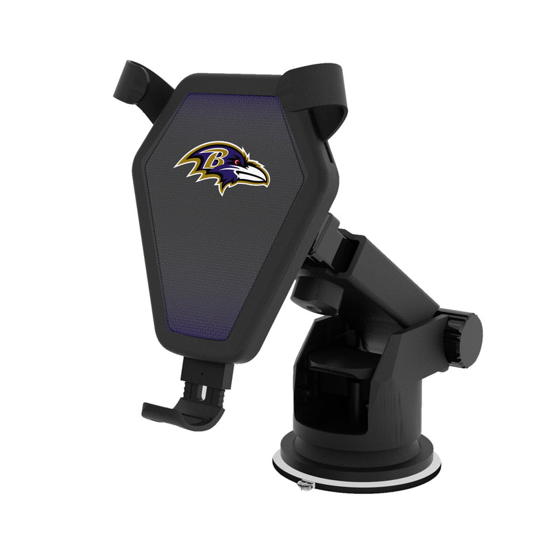 Baltimore Ravens Linen Wireless Car Charger