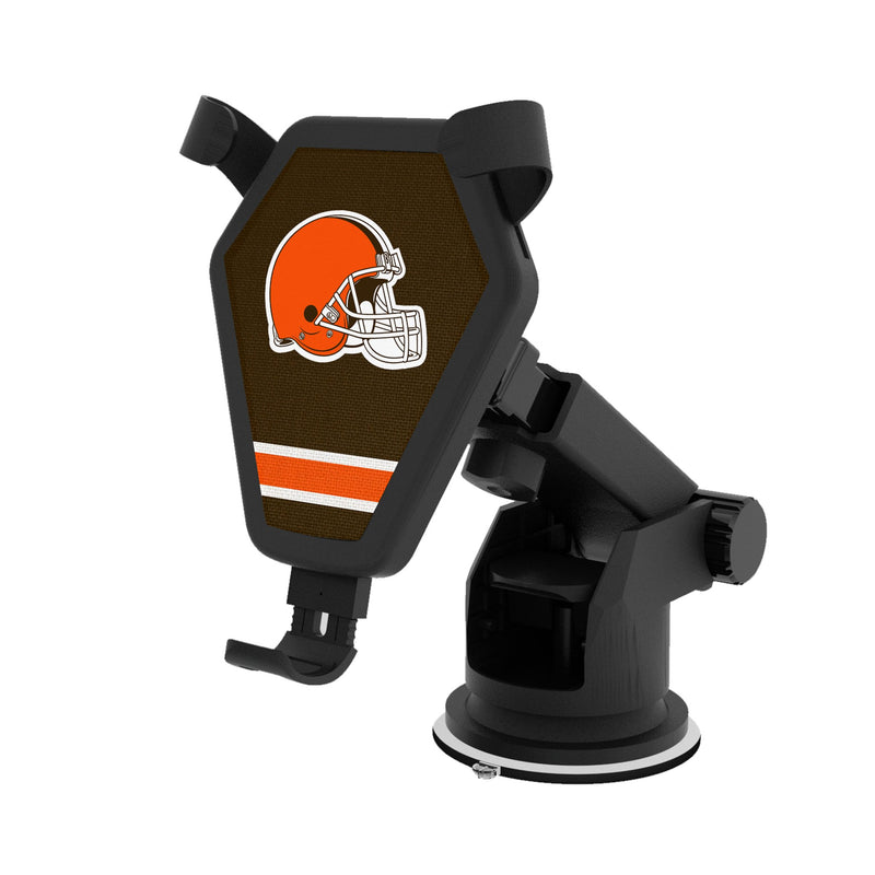 Cleveland Browns Stripe Wireless Car Charger