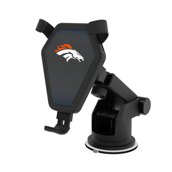 Denver Broncos Linen Wireless Car Charger