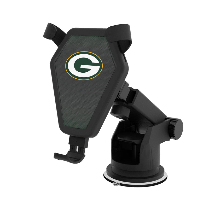 Green Bay Packers Linen Wireless Car Charger