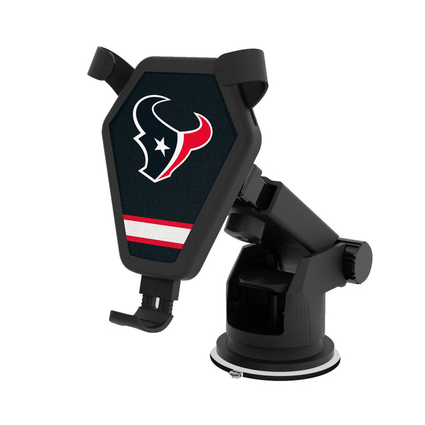 Houston Texans Stripe Wireless Car Charger