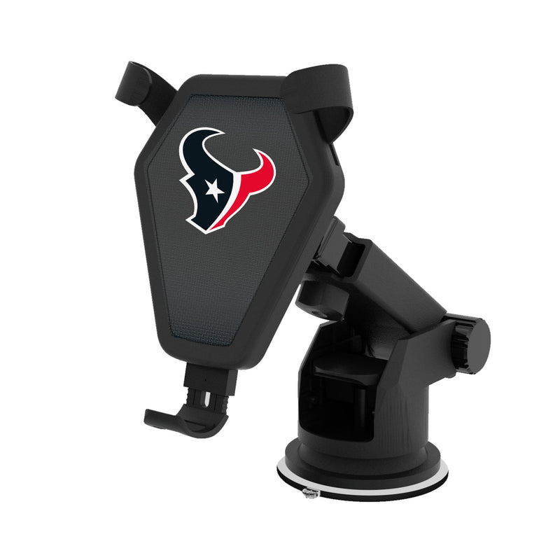 Houston Texans Linen Wireless Car Charger