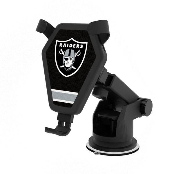 Las Vegas Raiders Stripe Wireless Car Charger