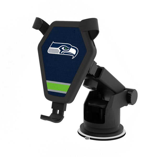 Seattle Seahawks Stripe Wireless Car Charger