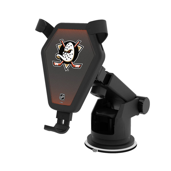 Anaheim Ducks Linen Wireless Car Charger