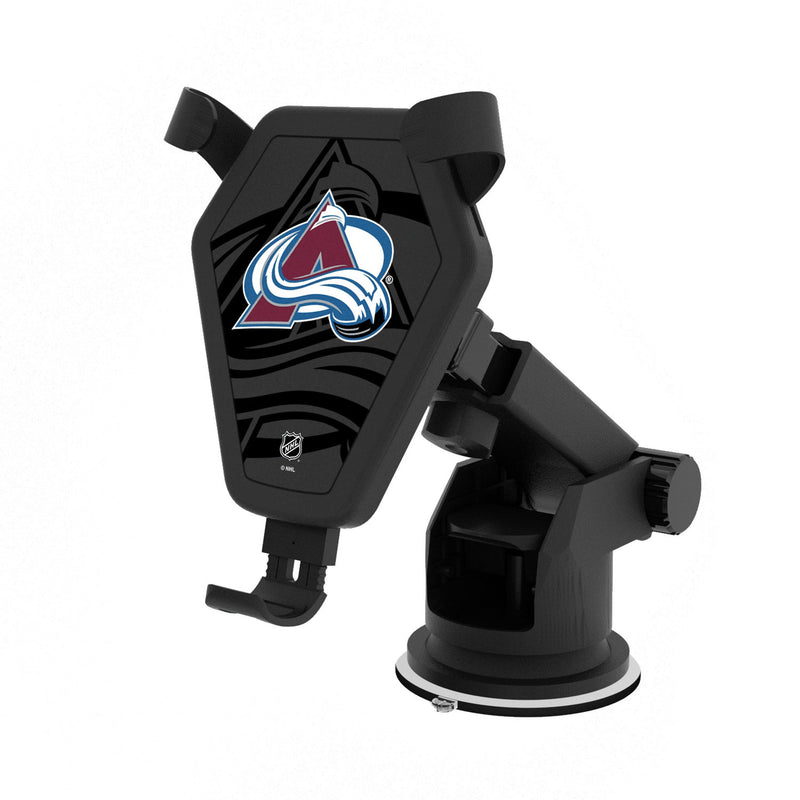 Colorado Avalanche Monocolor Tilt Wireless Car Charger