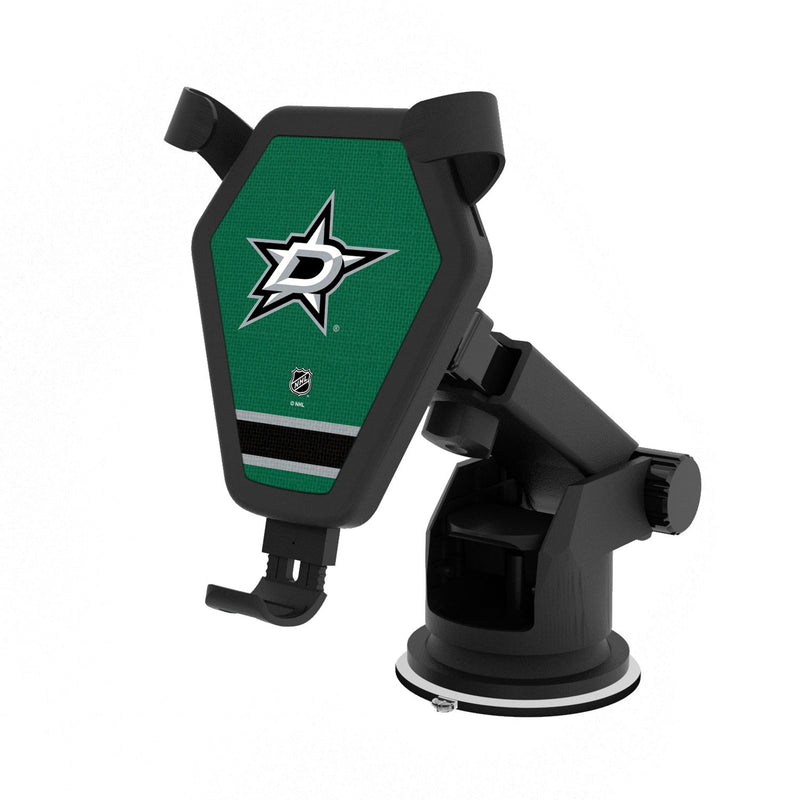 Dallas Stars Stripe Wireless Car Charger