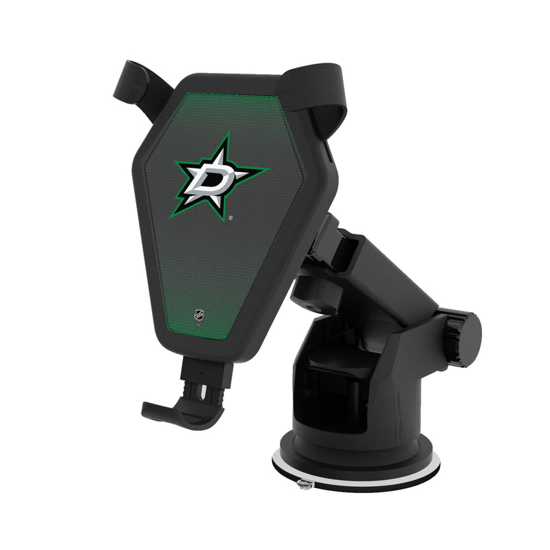 Dallas Stars Linen Wireless Car Charger