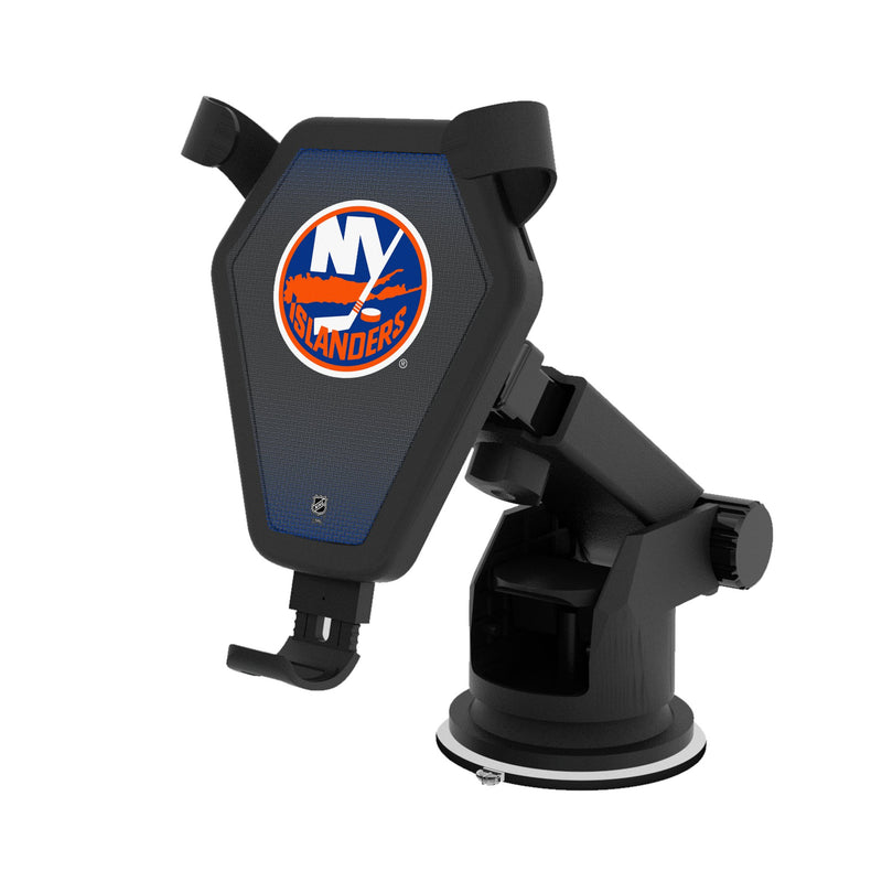 New York Islanders Linen Wireless Car Charger