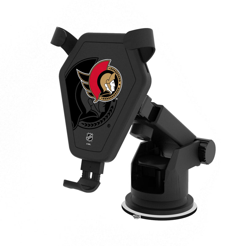 Ottawa Senators Monocolor Tilt Wireless Car Charger