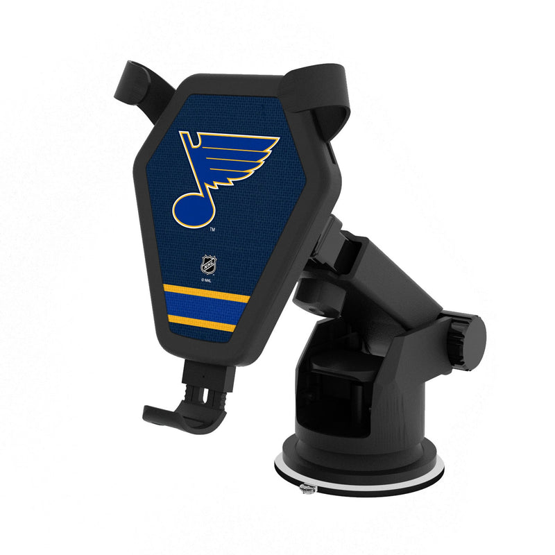 St. Louis Blues Stripe Wireless Car Charger