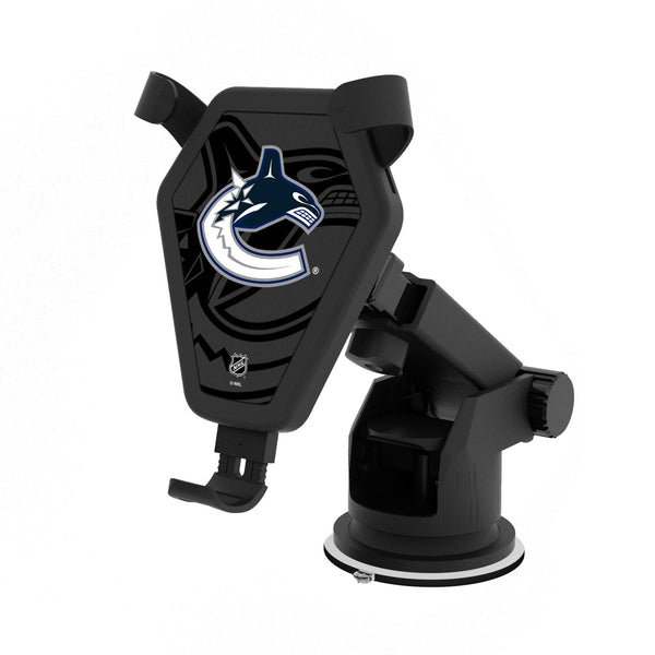 Vancouver Canucks Monocolor Tilt Wireless Car Charger