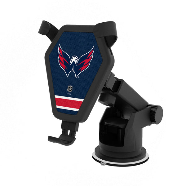 Washington Capitals Stripe Wireless Car Charger