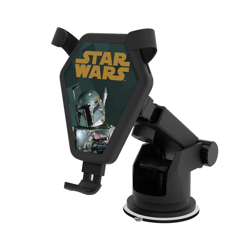 Star Wars Boba Fett Color Block Wireless Car Charger