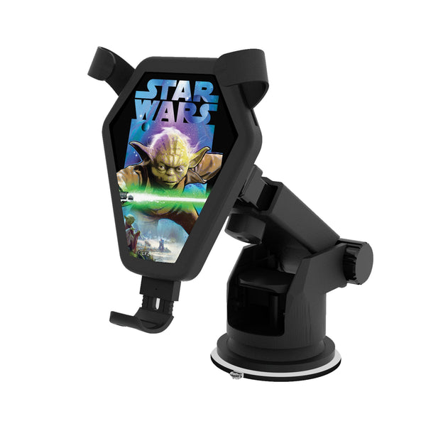 Star Wars Yoda Portrait Collage Wireless Car Charger