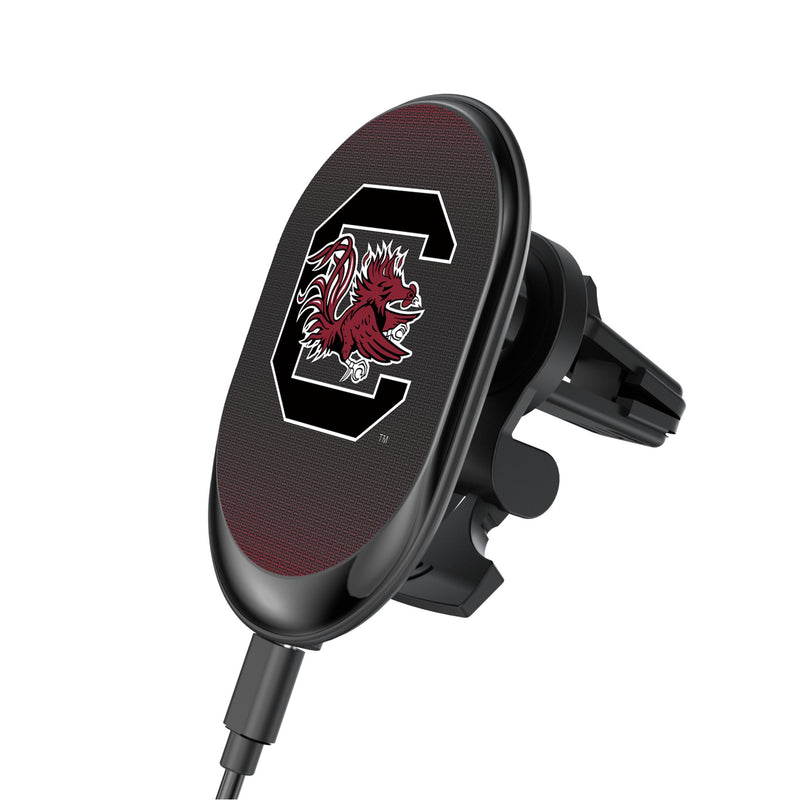 University of South Carolina Gamecocks Linen Wireless Mag Car Charger